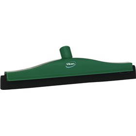 Klassieke Vloertrekker Met Vaste Polypropyleen Nek En Zwarte Schuimrubber Cassette 40cm Breed Groen -Horecavoordeel.com-