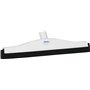 Classic Floor wiper, Fixed Nek Polypropylene, Black Foam rubber Cassette 40cm Wide White