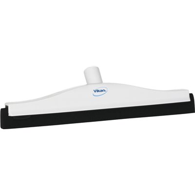 Classic Floor wiper, Fixed Nek Polypropylene, Black Foam rubber Cassette 40cm Wide White