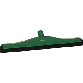 Classic Floor wiper, Fixed Nek Polypropylene, Black Foam rubber Cassette 50cm Wide Green