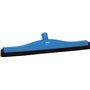 Classic Floor wiper, Fixed Nek Polypropylene, Black Foam rubber Cassette 50cm Wide Blue