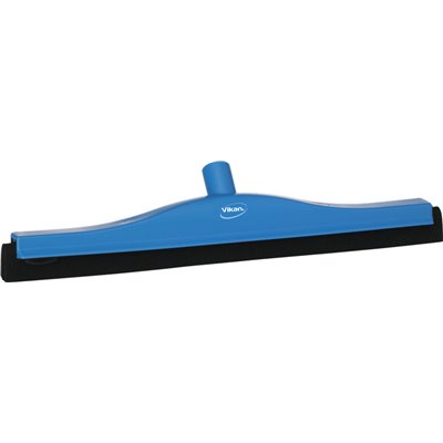 Klassieke Vloertrekker Met Vaste Polypropyleen Nek En Zwarte Schuimrubber Cassette 50cm Breed Blauw -Horecavoordeel.com-