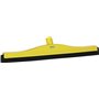 Classic Floor wiper, Fixed Nek Polypropylene, Black Foam rubber Cassette 50cm Wide Yellow