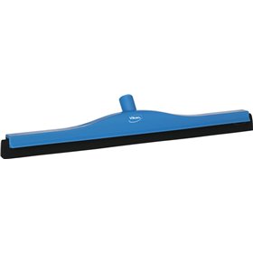 Classic Floor wiper, Fixed Nek Polypropylene, Black Foam rubber Cassette 60cm Wide Blue