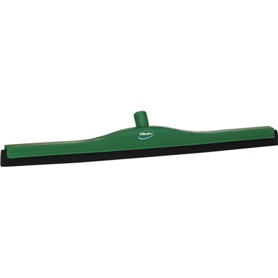 Classic Floor wiper, Fixed Nek Polypropylene, Black Foam rubber Cassette 70cm Wide Green