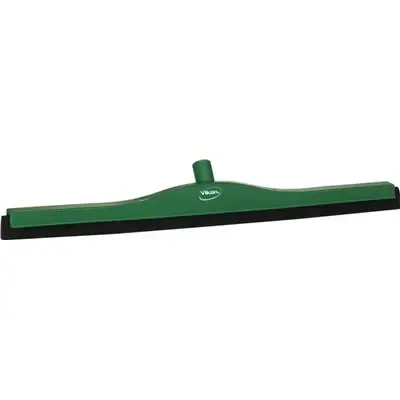 Klassieke Vloertrekker Met Vaste Polypropyleen Nek En Zwarte Schuimrubber Cassette 70cm Breed Groen -Horecavoordeel.com-