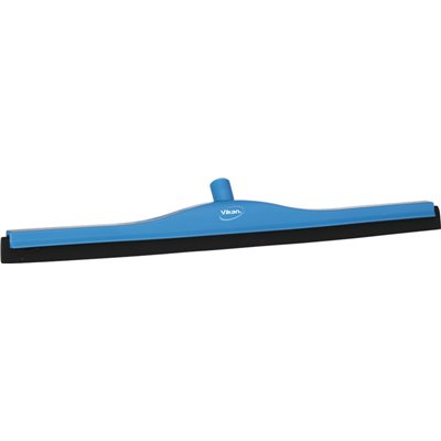 Classic Floor wiper, Fixed Nek Polypropylene, Black Foam rubber Cassette 70cm Wide Blue