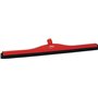 Klassieke Vloertrekker Met Vaste Polypropyleen Nek En Zwarte Schuimrubber Cassette 70cm Breed Rood -Horecavoordeel.com-