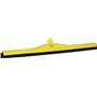 Classic Floor wiper, Fixed Nek Polypropylene, Black Foam rubber Cassette 70cm Wide Yellow