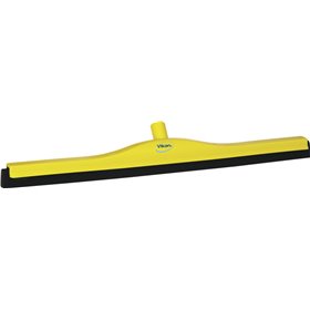 Classic Floor wiper, Fixed Nek Polypropylene, Black Foam rubber Cassette 70cm Wide Yellow