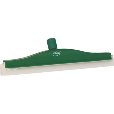 Classic Floor wiper,Flexible Neck Polypropylene, White Foam rubber Cassette 40cm Wide Green