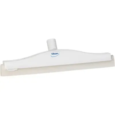 Classic Floor wiper,Flexible Neck Polypropylene, White Foam rubber Cassette 40cm Wide White