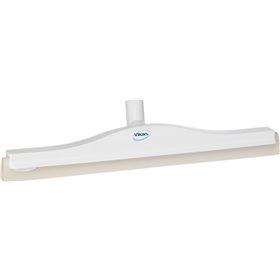 Classic Floor wiper,Flexible Neck Polypropylene, White Foam rubber Cassette 50cm Wide White