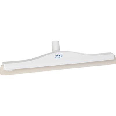 Classic Floor wiper,Flexible Neck Polypropylene, White Foam rubber Cassette 50cm Wide White