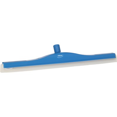 Klassieke Vloertrekker Met Flexibele Polypropyleen Nek En Witte Schuimrubber Cassette 60cm Breed Blauw -Horecavoordeel.com-