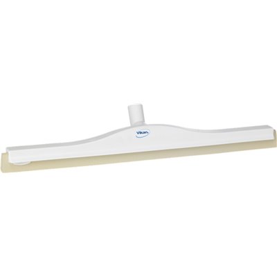 Classic Floor wiper,Flexible Neck Polypropylene, White Foam rubber Cassette 60cm Wide White