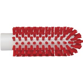 Pipe brush, Helve model Polyester Fiber ø50x140mm, Hard Red