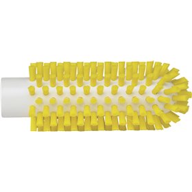 Pipe brush, Helve model Polyester Fiber ø50x140mm, Hard Yellow