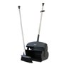 Combination set Sweeper - Tractor - Dustpan With Tall Helve Grey