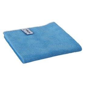 Microvezeldoek Basic 32 80% Polyester En 20% Polyamide 320x320mm Blauw -Horecavoordeel.com-