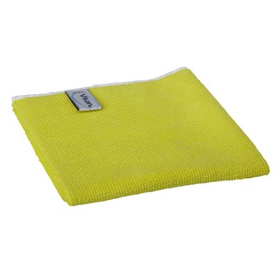 Microvezeldoek Basic 40 80% Polyester 20% Polyamide 400x400mm Geel -Horecavoordeel.com-