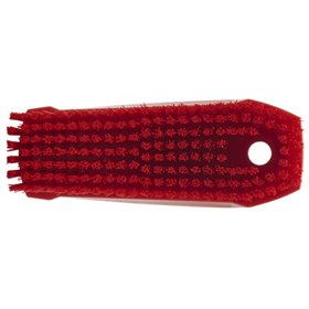 Small Work Brush Polyester Fiber, Medium 165x50x45mm Red