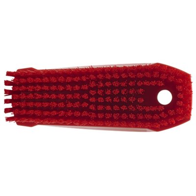 Small Work Brush Polyester Fiber, Medium 165x50x45mm Red