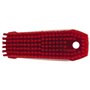 Small Work Brush Polyester Fiber, Medium 165x50x45mm Red