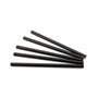 Drinking Straw Paper (FSC®) Black ø 12 mm / 24cm -Horecavoordeel.com-