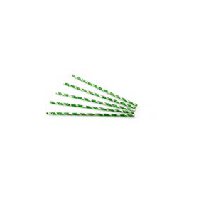 Drinking straw Paper (FSC®) Palm leaf ø 6mm / 24cm -Horecavoordeel.com-