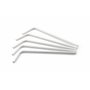 Bending Straw (FSC®) Paper White ø 6 mm / 24cm -Horecavoordeel.com-