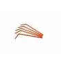 Bending Straw Paper (FSC®) Orange ø 6 mm / 24cm -Horecavoordeel.com-