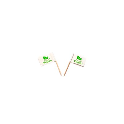 Flag pin "Vegan" -Horecavoordeel.com-