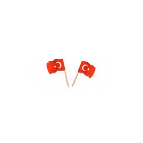 Flag stick Turkey Waving (FSC®) -Horecavoordeel.com-