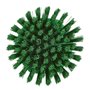 Round Work brush Polyester Fiber, Hard ø 110x110mm Green