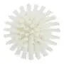 Round Work brush Polyester Fiber, Hard ø 110x110mm White
