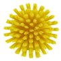 Round Work brush Polyester Fiber, Hard ø 110x110mm Yellow