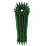 Large Work brush Polyester Fiber, Hard 200x70x60mm Green