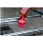 Dish brush With Tall Helve Polyester Fiber, Hard 415x71x75mm Red