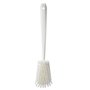 Dish brush With Tall Helve Polyester Fiber, Hard 415x71x75mm White