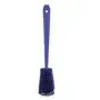 Dish brush With Tall Helve Polyester Fiber, Hard 415x71x75mm Purple