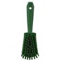 Dish brush With Short Helve Polyester Fiber, Hard 270x70x85mm Green