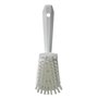 Dish brush With Short Helve Polyester Fiber, Hard 270x70x85mm White