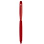 Narrow Brush Polyester Fiber, Extra Hard 300x20x70mm Red