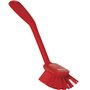 Dishwashing brush Polyester Fiber, Medium 280x60x55mm Red