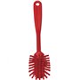 Dishwashing brush Polyester Fiber, Medium 280x60x55mm Red