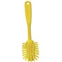 Dishwashing brush Polyester Fiber, Medium 280x60x55mm Yellow