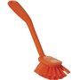 Dishwashing brush Polyester Fiber, Medium 280x60x55mm Orange