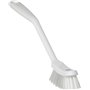 Narrow Dishwashing brush Polyester Fiber, Medium 290x25x65mm White