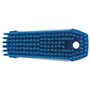 Nail brush - Small Work Brush Polyester Fiber, Hard 130x50x40mm Blue